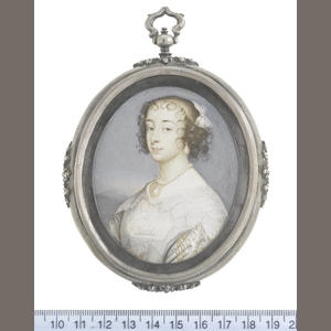 A chance to woo the Woman in White: John Hoskins' portrait of Henrietta Maria of France set to reign at Bonhams Portrait Miniatures sale