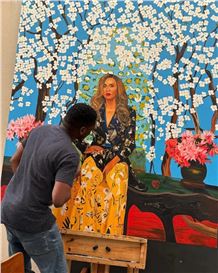 ANA Spotlight: Kelani Fatai, the Nigerian Artist Behind Tina Knowles’s Memoir Cover