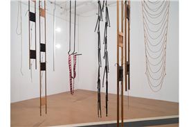 Sculptural forest blooms at Crac Occitanie: Leonor Antunes challenges art, design boundaries