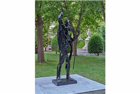 Iconic "Great Prophet" Returns to Reina Sofía Garden, Welcoming Visitors Anew