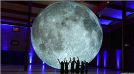 Giant Moon Sculpture to Be Displayed at Science Hub
