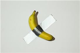 Someone Ate Maurizio Cattelan’s Famous Duct-Taped Banana Again