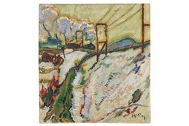 Hermann Max Pechstein's "Märzenschnee" up for Auction on 6/7 June