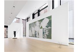 Sam Moyer's 'Woman with Holes' transforms Hill Art Foundation into a dreamscape of stone and light