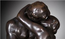 ‘Very desirable’ rare cast of Rodin’s The Kiss is up for auction