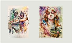 Valia Abou Alfadel: Colors as a Language of Love and Humanity