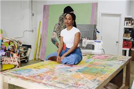 Tschabalala Self Sculpture of Two Black Lovers Will Adorn Exterior of New Museum When It Reopens