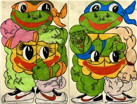 Austin Ansbro Reimagines Pop Culture with Melted Mascots