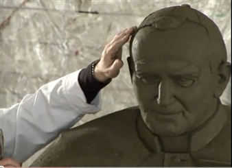 Statues of Pope John Paul II a hit ahead of beatification