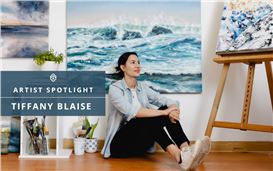 This Artist Starts in Black and White—Then Brings Her Landscapes to Life