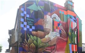 The corner of London where ‘street art’ is pushing up house prices