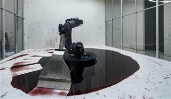 [Exclusive] The Guggenheim's First Robotic Artwork Is Out of Control