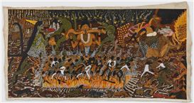 ‘They Came for Our Land, Our Wood, Our Gold’: Santiago Yahuarcani, Peruvian Painter of Dancing Dolphins – and Genocide