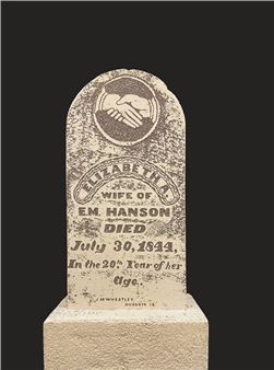 Jo Hanson: Crab Orchard Cemetary - Fresno Art Museum