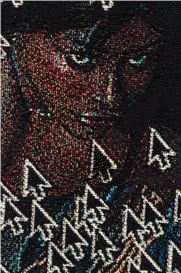 Qualeasha Wood’s Tapestries Translate Digital Realms into Something “Permanent, Distorted and Tactile”