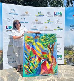 National artist participates in Vevchani-2025 art symposium [PHOTOS]