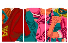 Stedelijk Museum Adorned: Hedy Tjin's Vibrant Murals Celebrate Connection and Solidarity