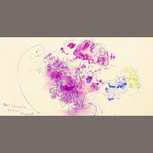 Art at the heart: Chagall's unseen flowers for Valentine's Day at Bonhams