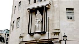 Eric Gill: Restored BBC Prospero and Ariel Statue Goes Under Glass