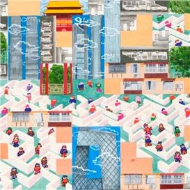 CAFA Graduates Who Believe in “Light” | Shang Yifei: Tetris and Urban Simulacra