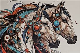 Ibtihal Al-Khalidi: Between Two Worlds, With Paint