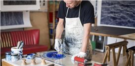 Stefan Osnowski’s Modern Woodblock Prints