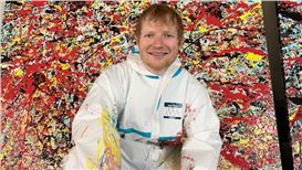 Ed Sheeran to Exhibit Paintings Created in Car Park