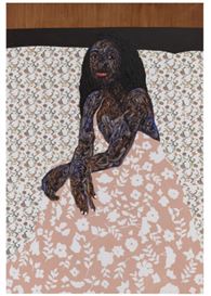 Amoako Boafo’s First Solo Exhibition in The United Kingdom