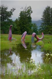 In the Berkshires, Installing Art, Bearing the Consequences