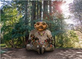 Six Activist Trolls Tromp Through a California Woodland to ‘Save the Humans’