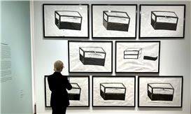 Damien Hirst: The Unseen Drawings Behind The Velvet Curtain