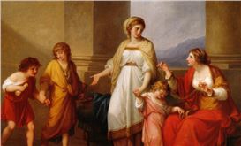 Masterpiece Story: Cornelia, Mother of the Gracchi by Angelica Kauffman