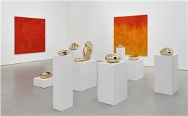 Stitched Canvases and Polished Bronzes: Sarah Crowner's Material Investigations Debut in Paris