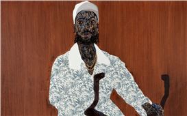 The Artist Jeff Bezos Sent into Space Lands in London