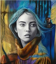 Artist Explores the Depths of Human Emotion Through Striking Oil Paintings